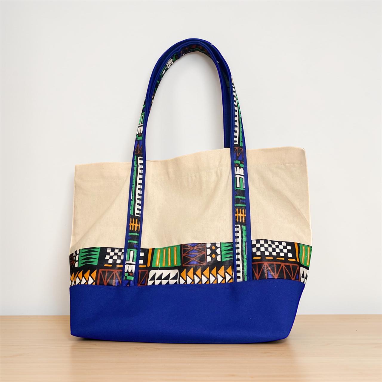 Motif Accented Double-sided Totes - Limited Edition